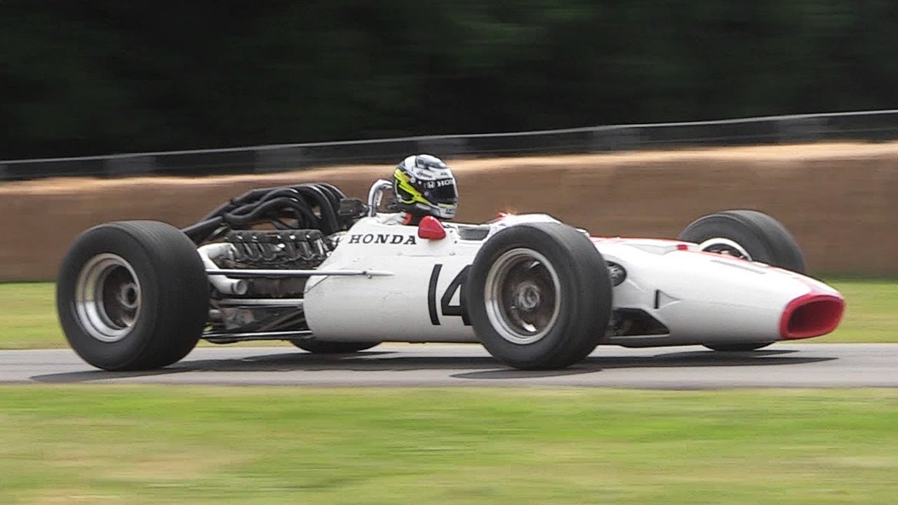 1967 Honda RA300 F1 Car - 3.0L V12 Engine Sound!
