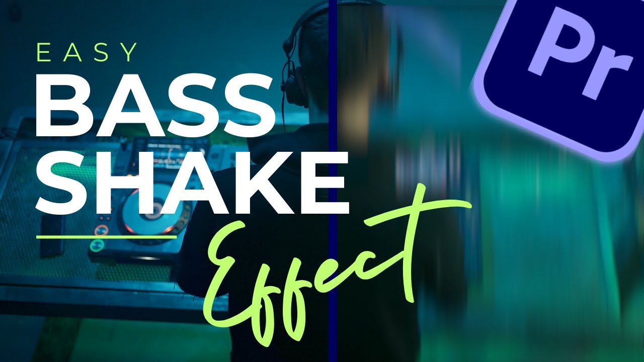 Create a BASS SCREEN SHAKE / Vibration effect on Premiere Pro 🎞️