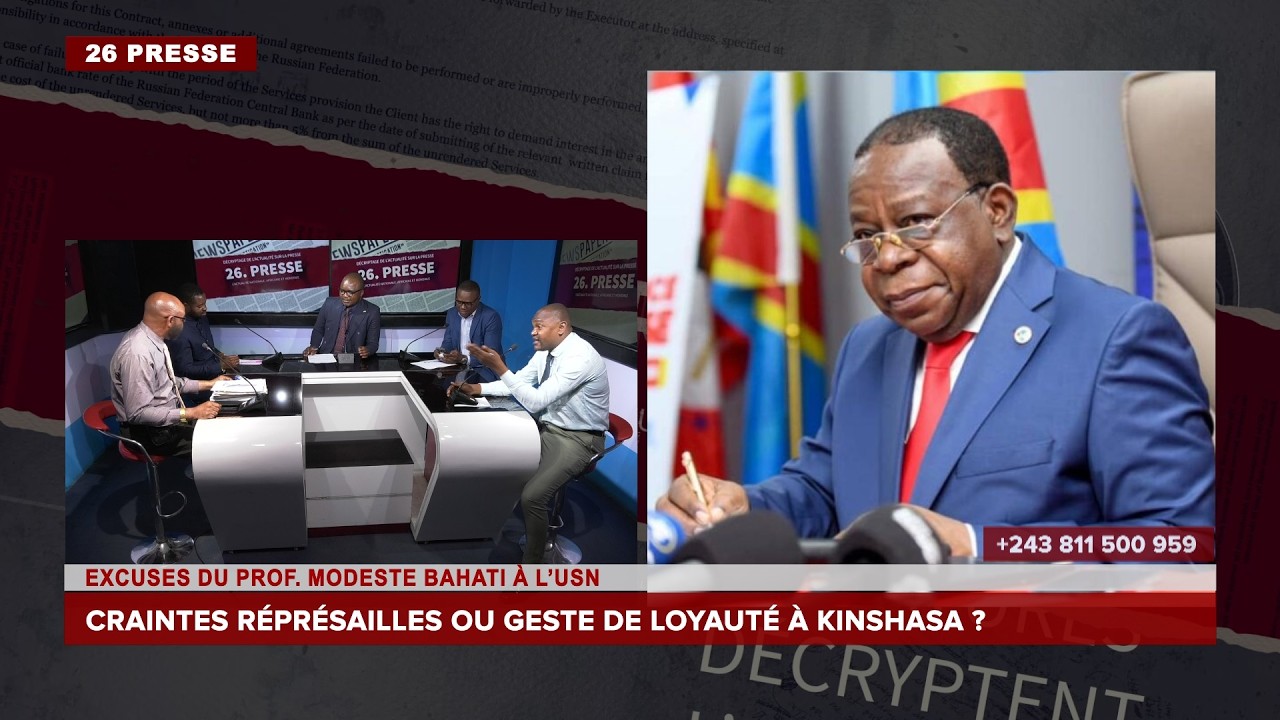 26 PRESSE :PIUS R- CISSE T- EDDY K-FRANCIS O. CHANGEMENT DE LA CONSTITUTION ENTRE VÉRITÉ ET TRAHISON