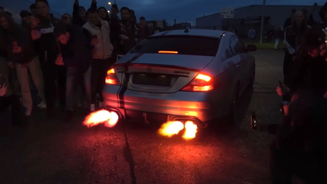 So many MERCEDES-AMG V8 ENGINES! Burnout, Lunch Control, Momentum Acceleration, Drifting, etc🤩🤩