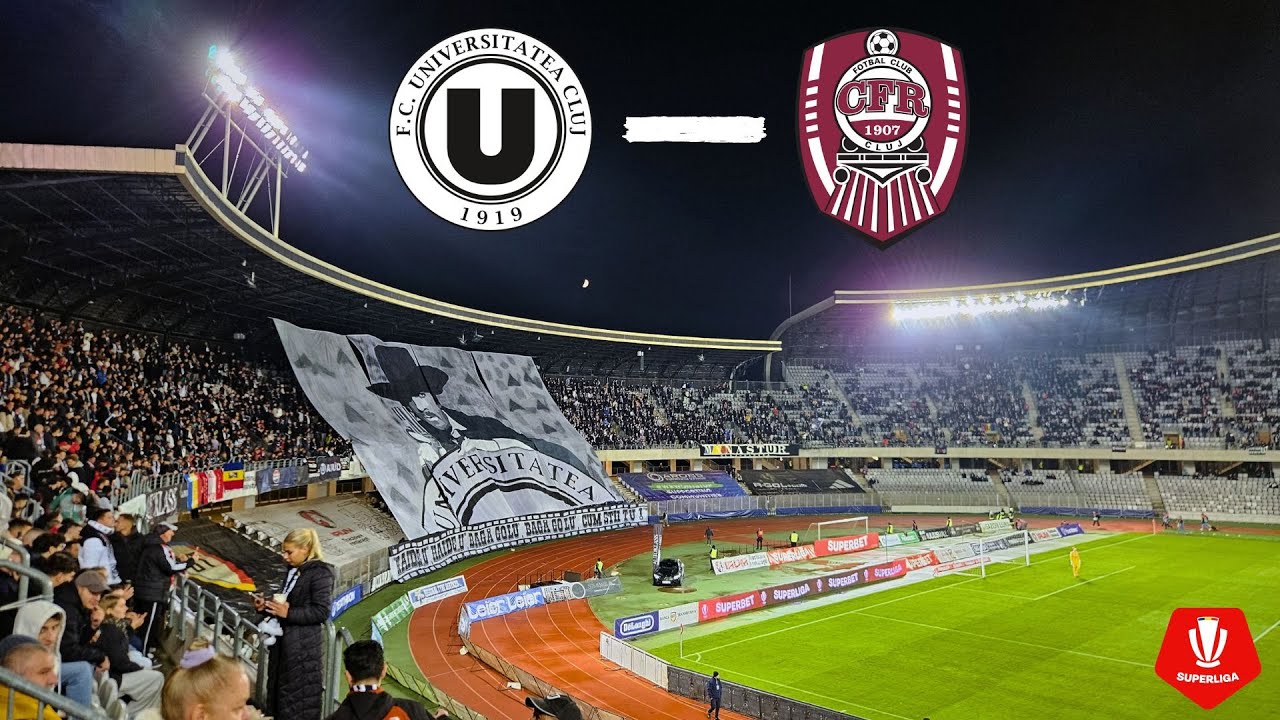DERBYUL CLUJULUI🔥 U CLUJ 2-2 CFR CLUJ | SPECTACOL ÎN TEREN ȘI ÎN TRIBUNE (29.09.2025)