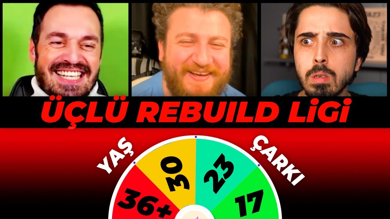 Onur'a EYT'li Takım Yaptık! | Yaş Çarkı | Üçlü Rebuild Ligi w/ @ardenpapazyan @OnurOnline