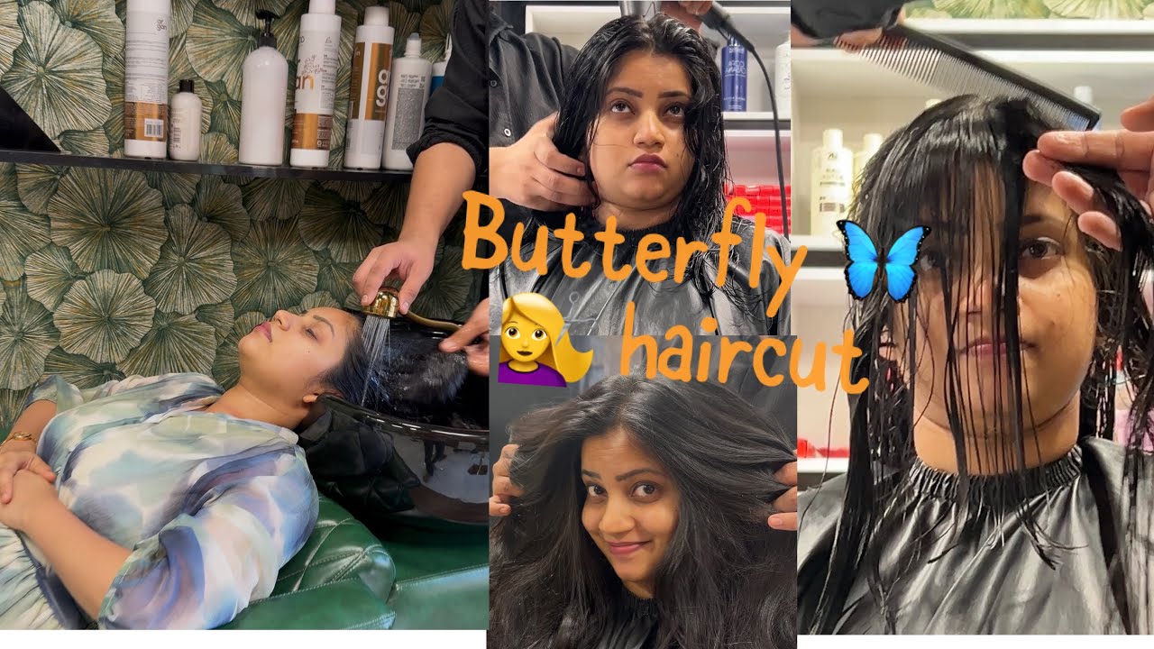 parlour day# butterfly hair style