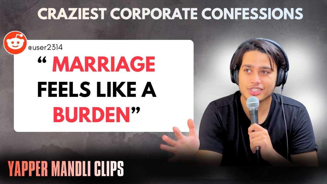 Man with Wife and Kid proposes to colleague  | Yapper Mandli Clips