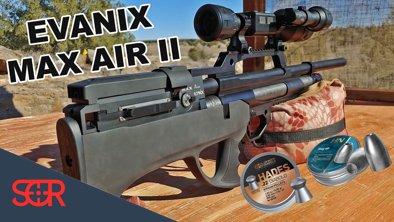 Evanix Max Air 2 - REVIEW 22 cal Bulpup with SLUG BARREL
