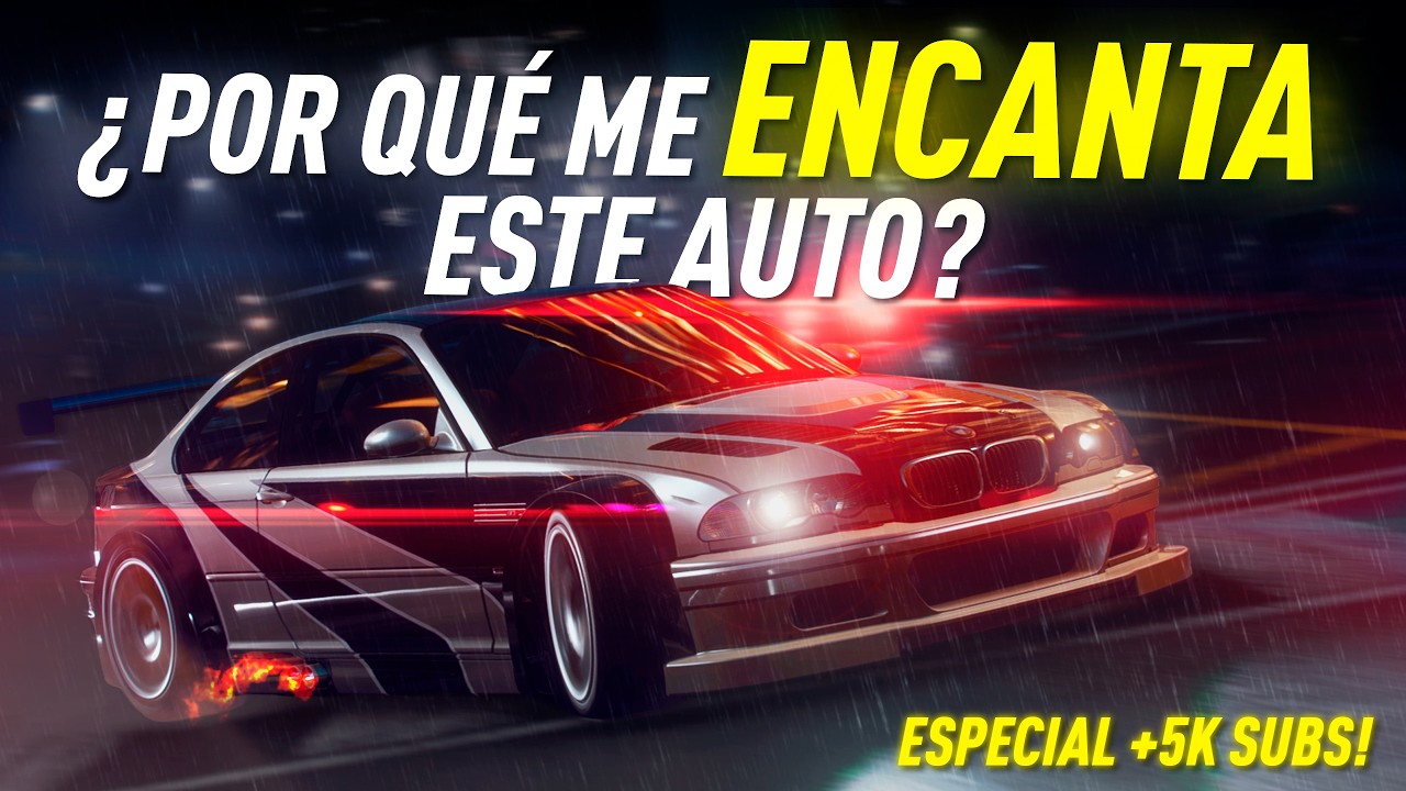 ¿Por qué me ENCANTA este auto? | BMW M3 GTR - NFS (+Especial 5K Suscriptores)