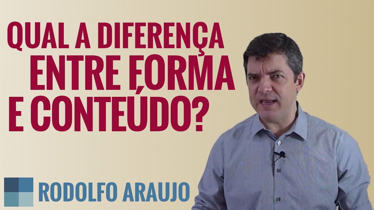 Forma e Conte&uacute;do: as bases da Comunica&ccedil;&atilde;o