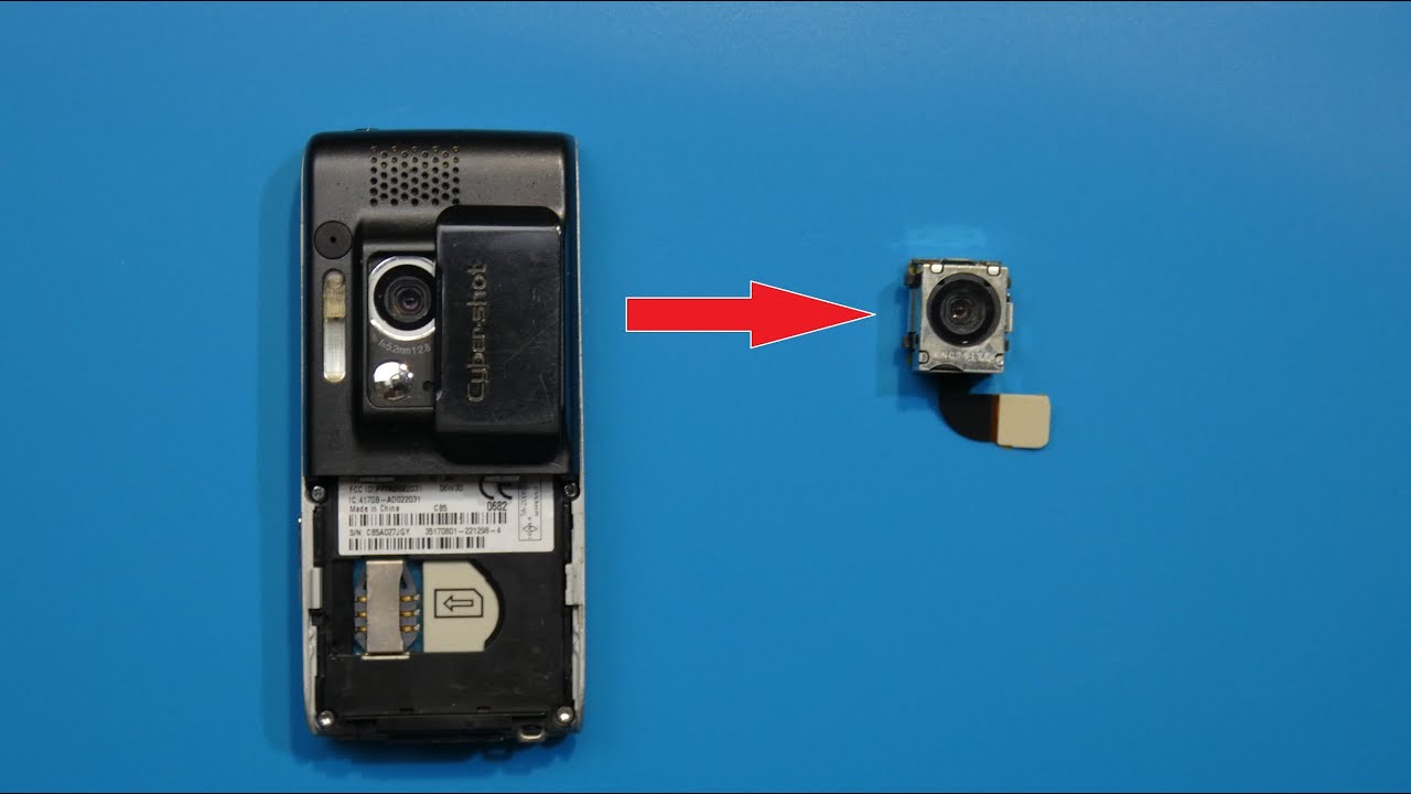 Camera teardown  |  Sony Ericsson K800i Cyber-shot
