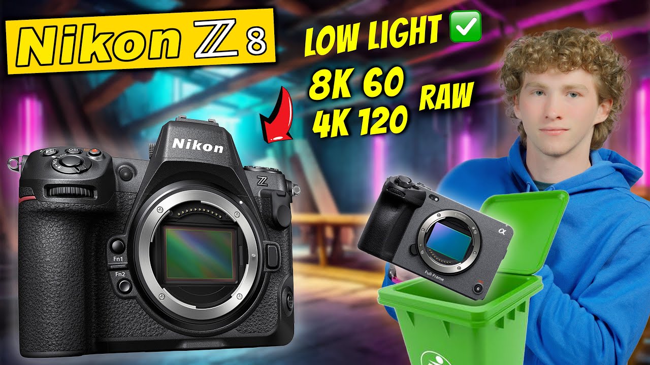 J'ai vendu ma Sony FX3 pour un Nikon Z8: le switch que je n’avais jamais prévu