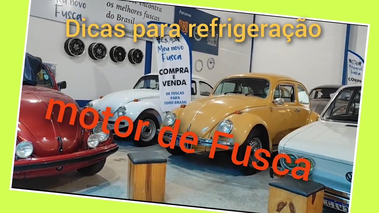 Dicas de refrigera&ccedil;&atilde;o do motor do   seu Fusca