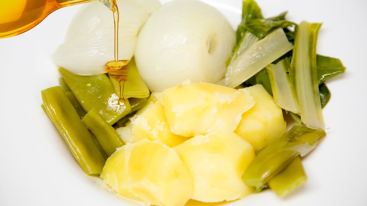Cómo hacer Hervido de verduras valenciano. RECETA COCINA 🍊🍋