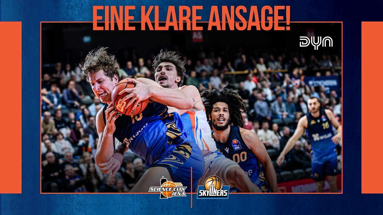 Highlights: Science City Jena - SKYLINERS Frankfurt | easyCredit BBL | Dyn Basketball