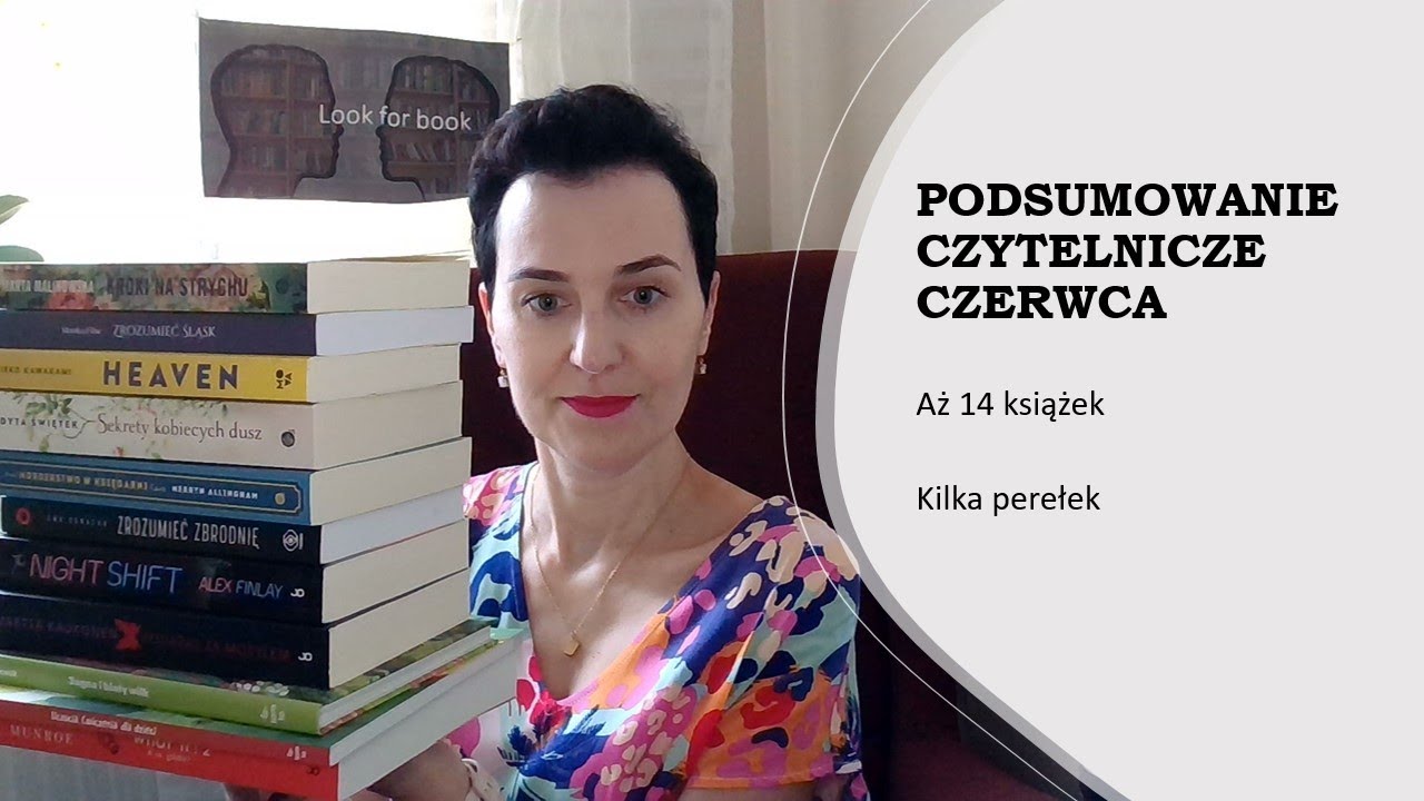 Podsumowanie czytelnicze czerwca. Aż 14 książek, kilka #thebestbooks #wrapup  #booktube #books