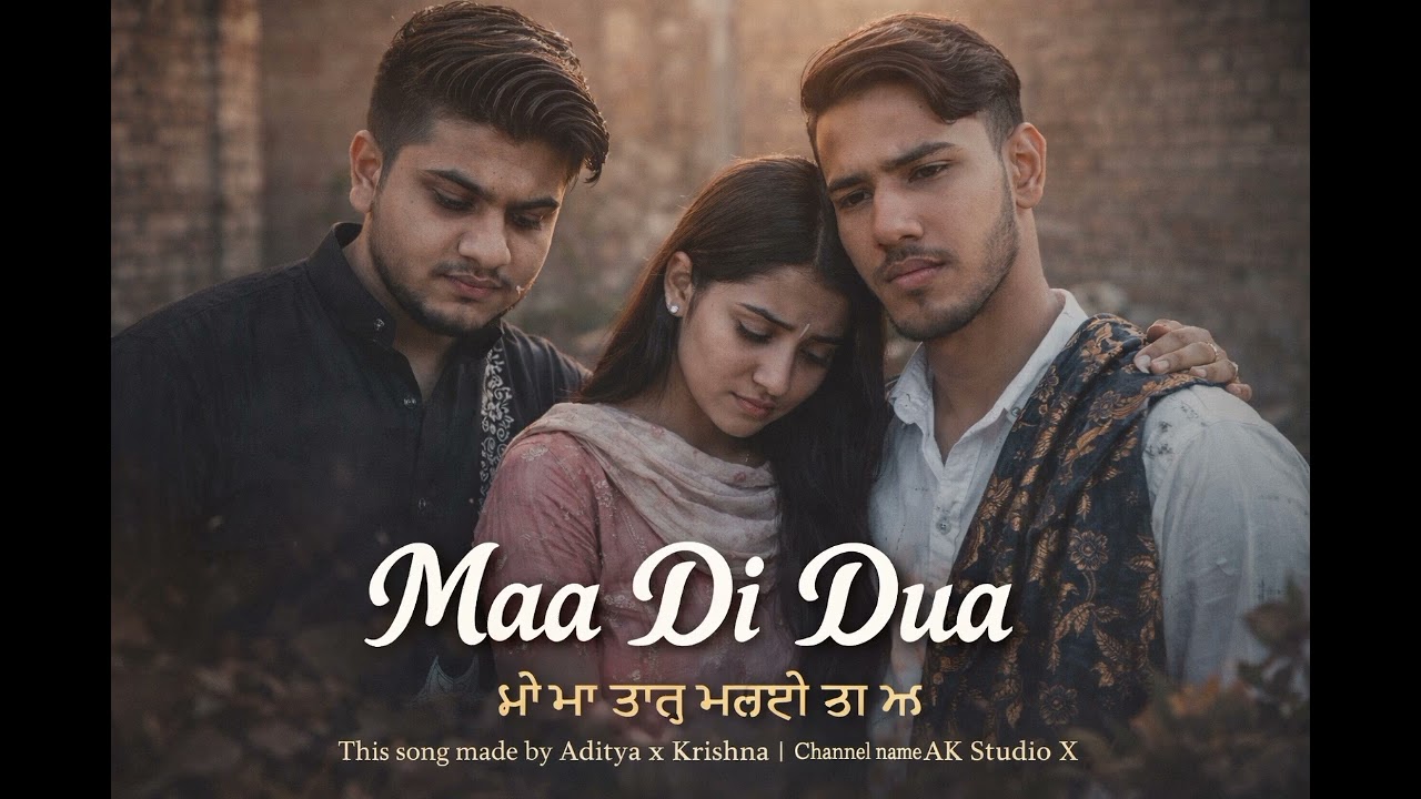 Maa Di Dua | Emotional Punjabi Song | Maa Love Song | AK Studio X