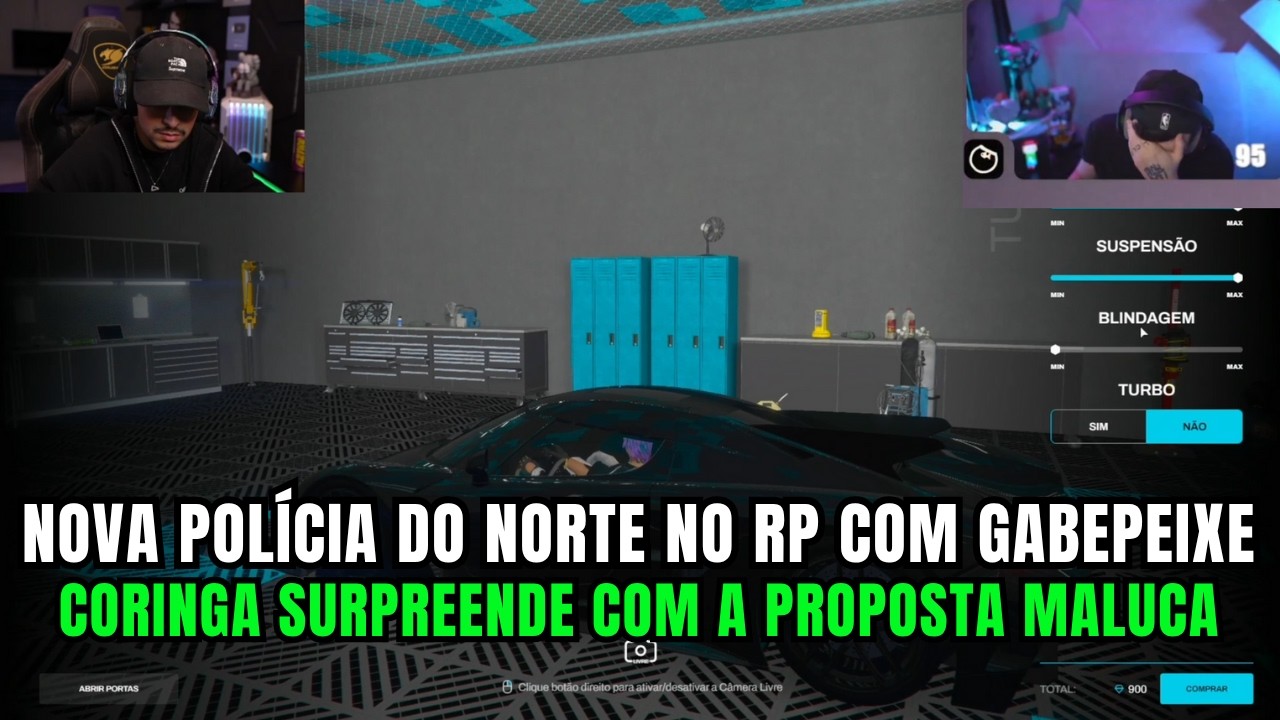 🔥 GABEPEIXE TOPA PROPOSTA DO CORINGA! NOVA POLÍCIA NO RP 🚓😂
