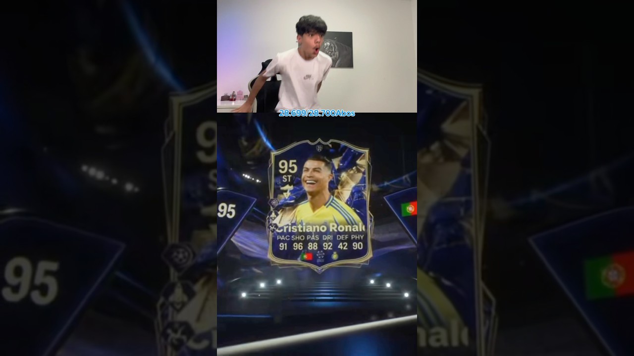 Ronaldo 95 🇵🇹 gezogen!! | 28.700Abos? 