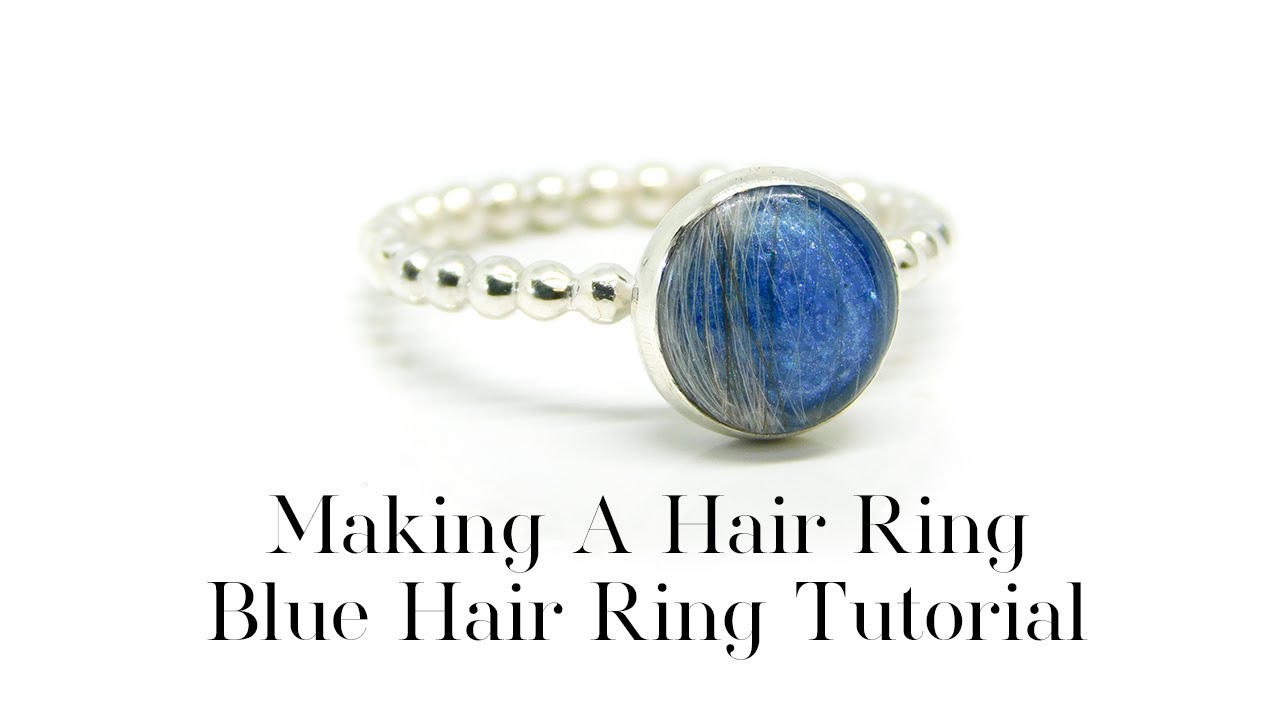 Blue Hair Ring Tutorial
