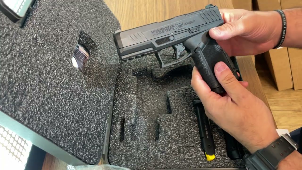 Taurus GX4 carry .38TPC graphene “unbixing” simples
