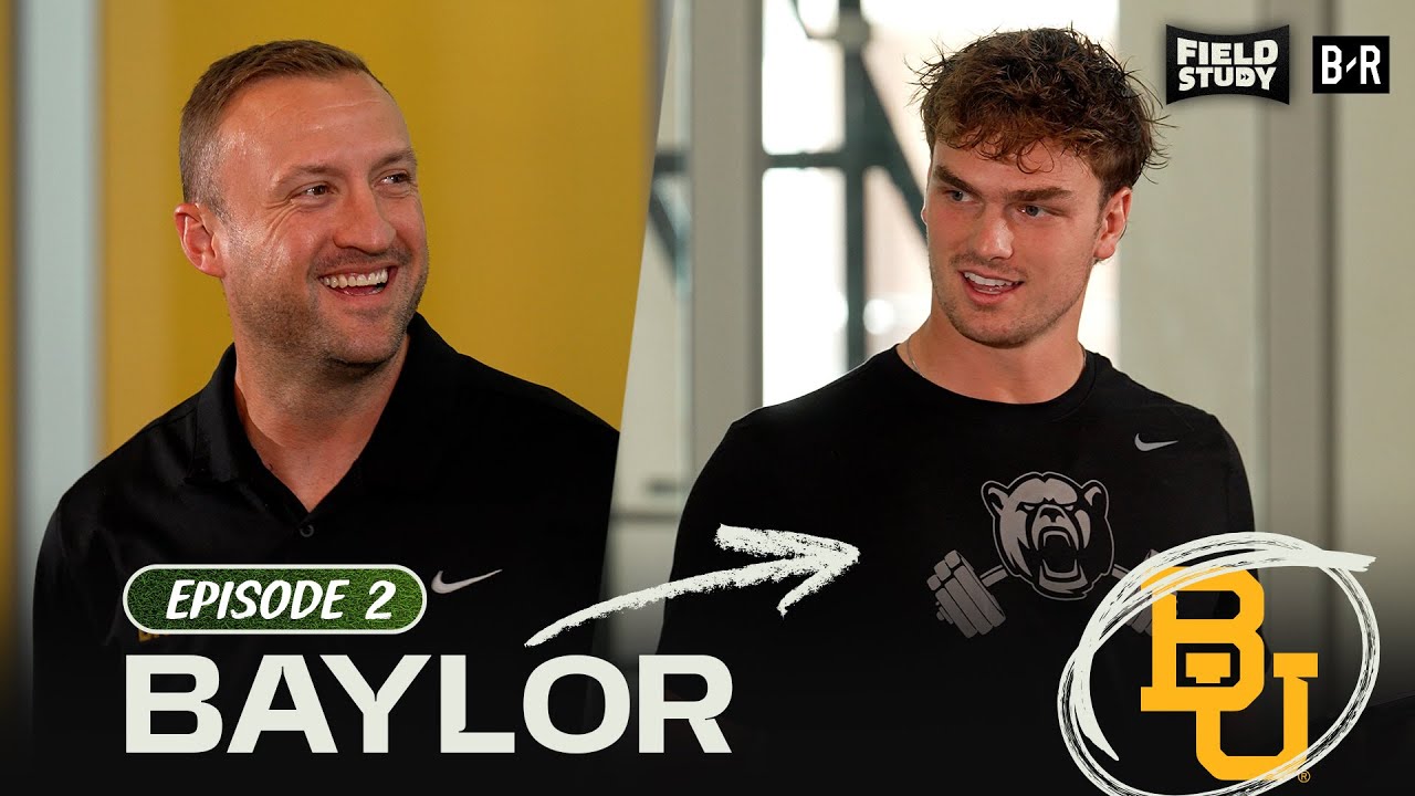 Baylor QB Sawyer Robertson Reacts to His Highlights with OC Jake Spavital | Big 12 Field Study, Ep 2