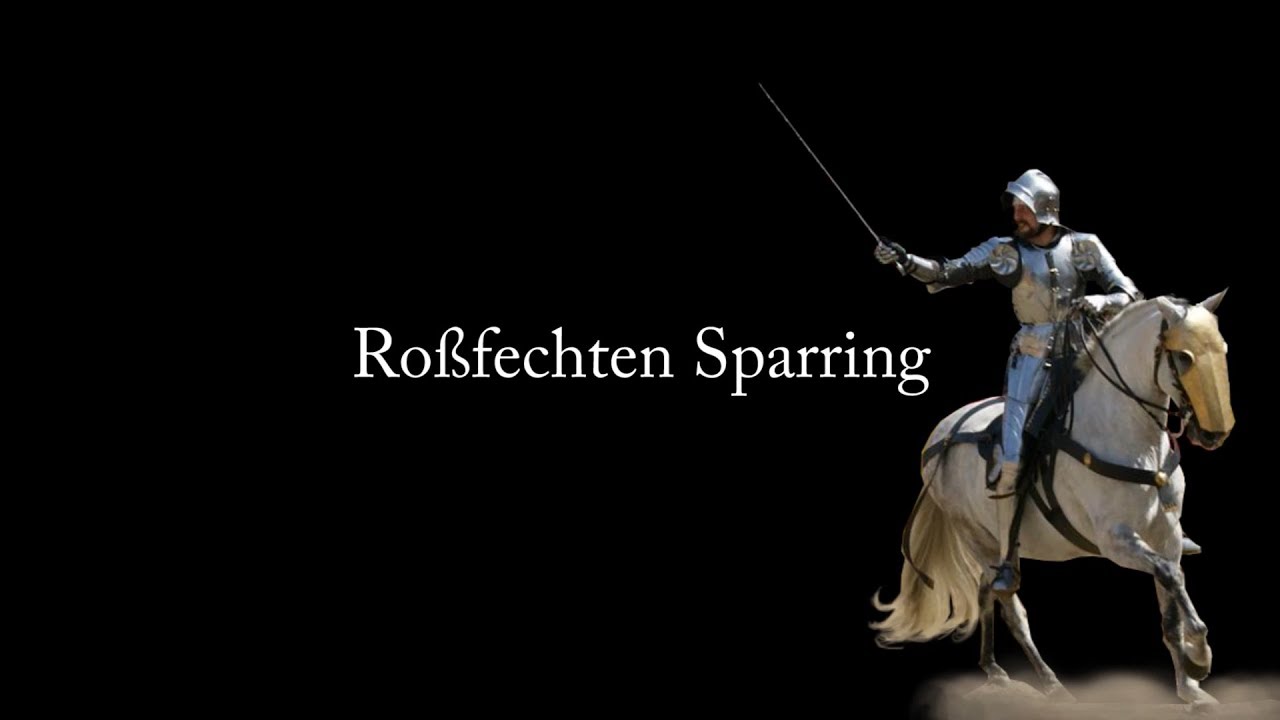 Roßfechten Sparring Session