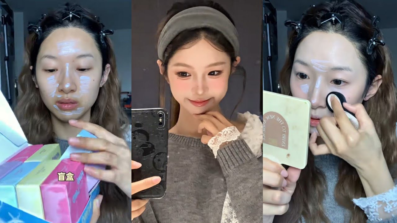 ASMR Makeup 🎀🩷 Douyin Makeup | Immersive Makeup ✨