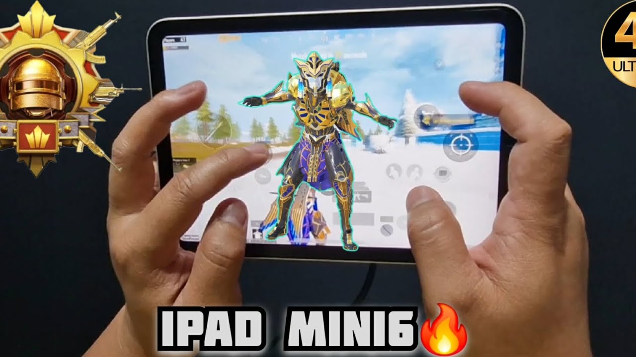 IPAD MINI6 ✅️ 🔥🔥 SOLO VS SQUAD + FULL GYROSCOPE NEW UPDATE PUBG MOBILE