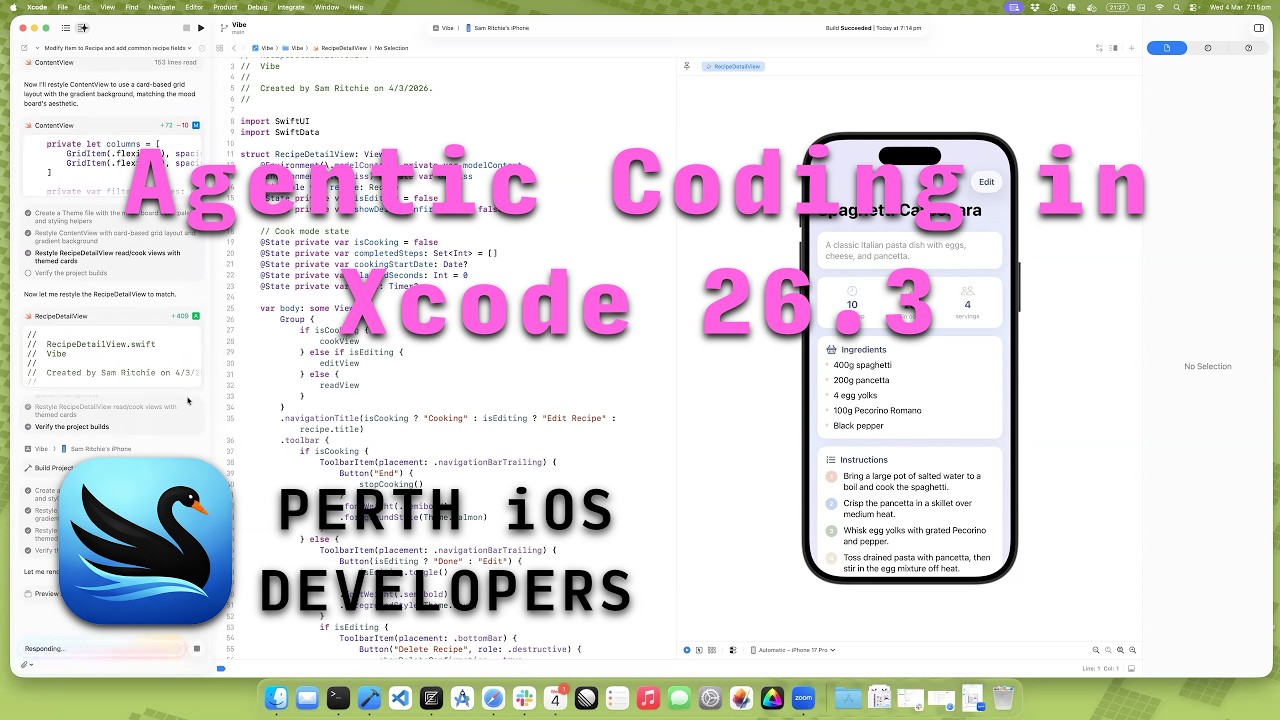 Agentic Coding in Xcode 26.3