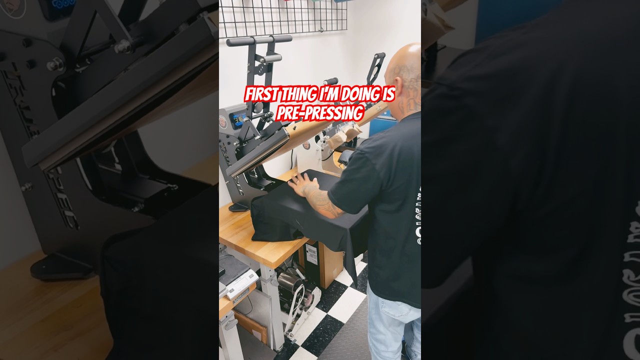 Front and Back T-Shirt Printing #diy #tshirt #tutorial #howto #handmade #smallbusiness #shorts