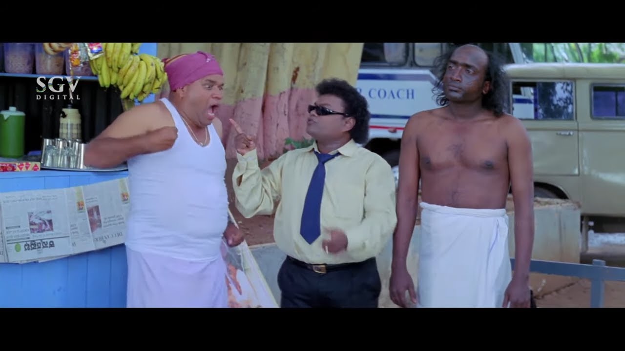Medical Representative Sadhu Kokila & Michel Madhu Best Comedy - Kannada Movie Vaali Scenes