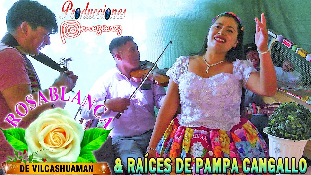 Jarana con Rosa Blanca y Raíces de Pampa Cangallo en Chalcos Sucre Ayacucho🎻🎵