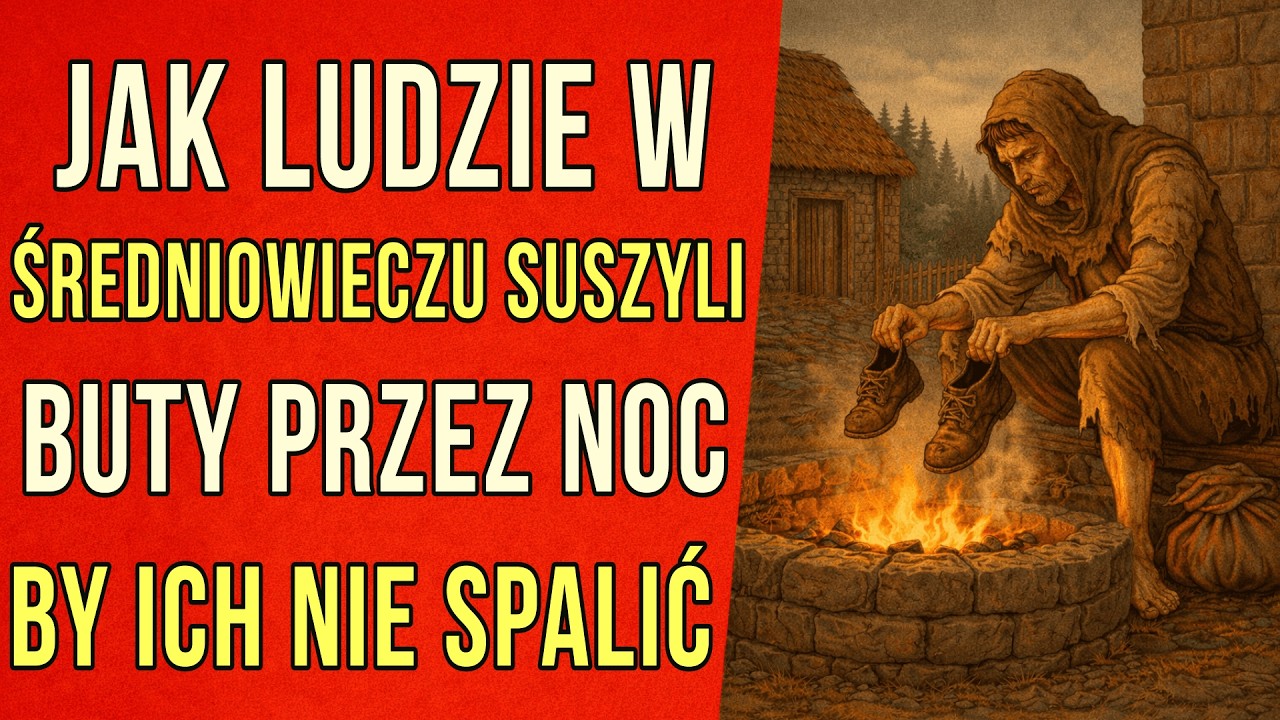 Jak ludzie w średniowieczu suszyli buty przez noc, by ich nie spalić