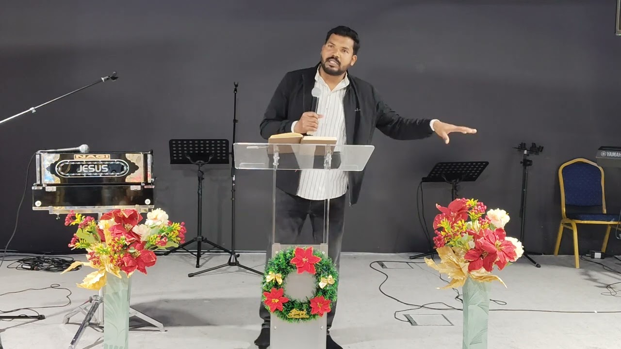 Friday Church Meeting Deira Dubai  Word Of God  By Brother Sunil Gill Ji 
