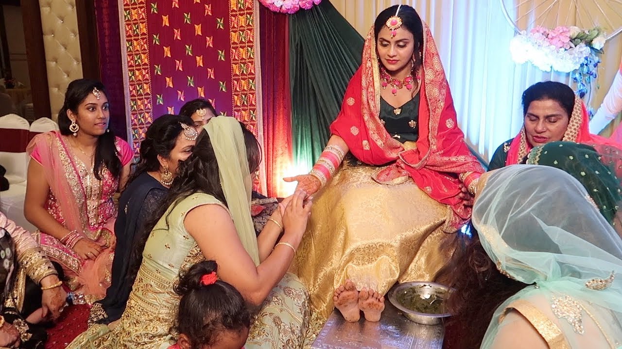Day 3 of Punjabi Wedding in India, (Mehndi/Henna)