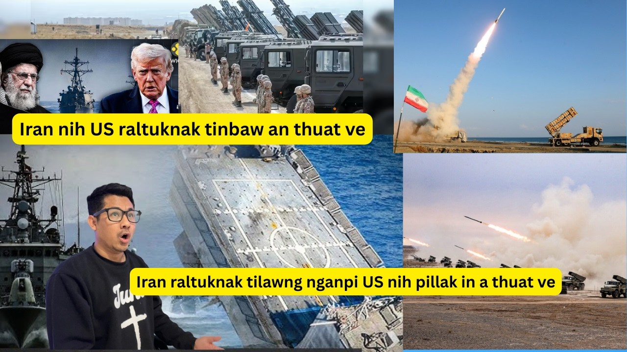 Iran nih US raltuknak tinbaw an thuat ve, Iran raltuknak tilawng nganpi US nih pillak in a thuat ve