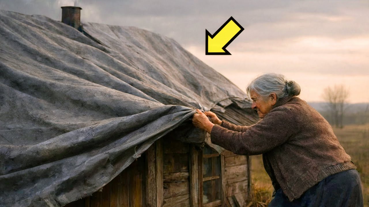 ALLE LACHTEN SIE AUS, WEIL SIE DAS HAUS MIT PLANEN ABDECKTE… DOCH DIE ZEIT GAB IHR RECHT…