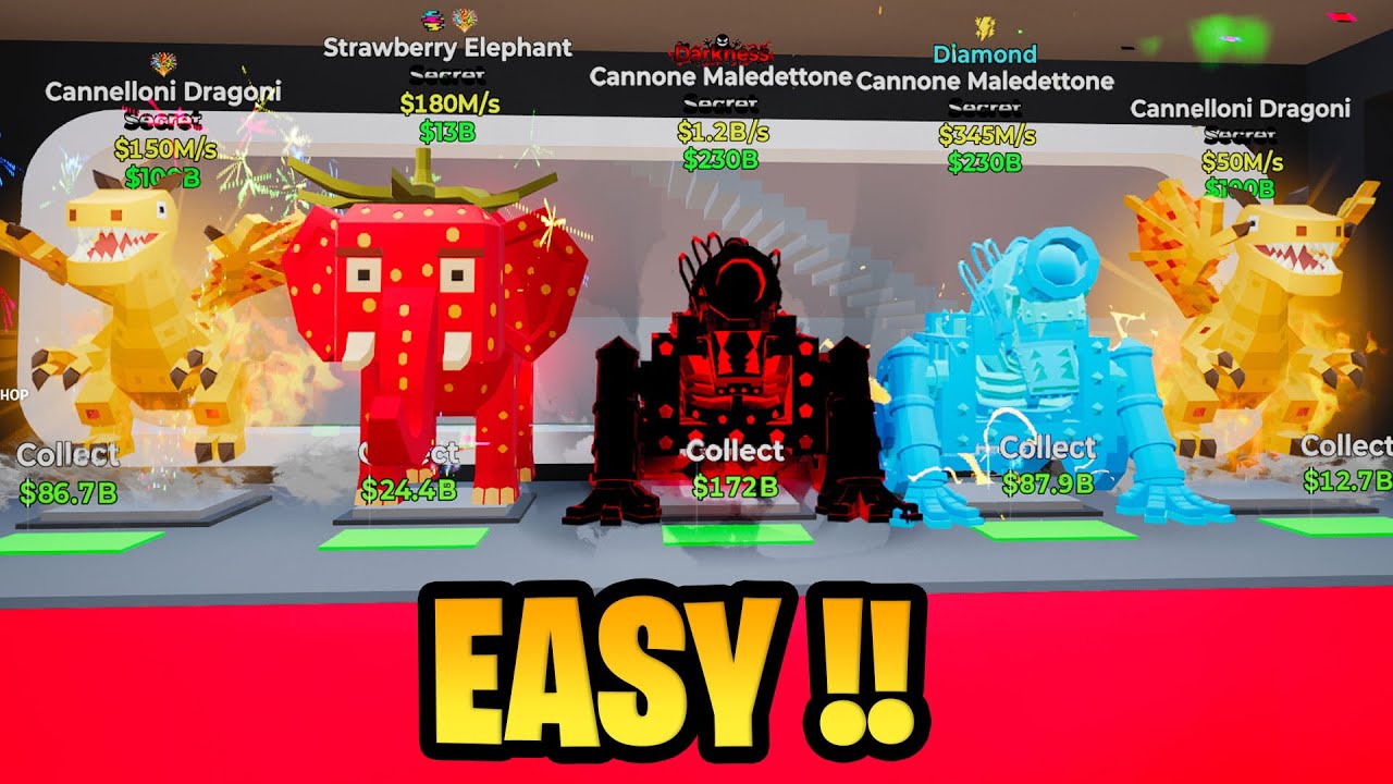 i Got 2 Cannons & Dragon & Strawberry elephant in Today's Admin Abuse Steal the brainrot Fortnite