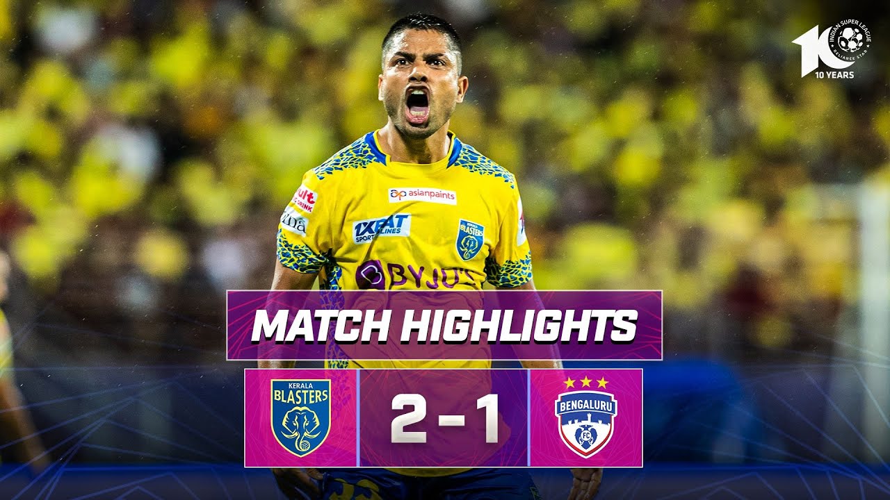Match Highlights | Kerala Blasters FC 2-1 Bengaluru FC | MW 1 | ISL 2023-24