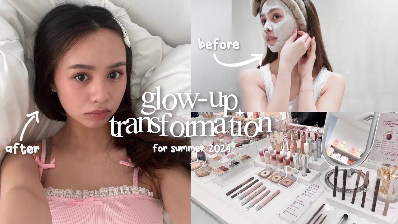 GLOW UP WITH ME FOR SUMMER 2024 🫧 | hair, nails, skincare, etc.