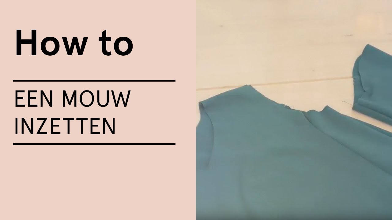 Tutorial - Een mouw inzetten - VERITAS