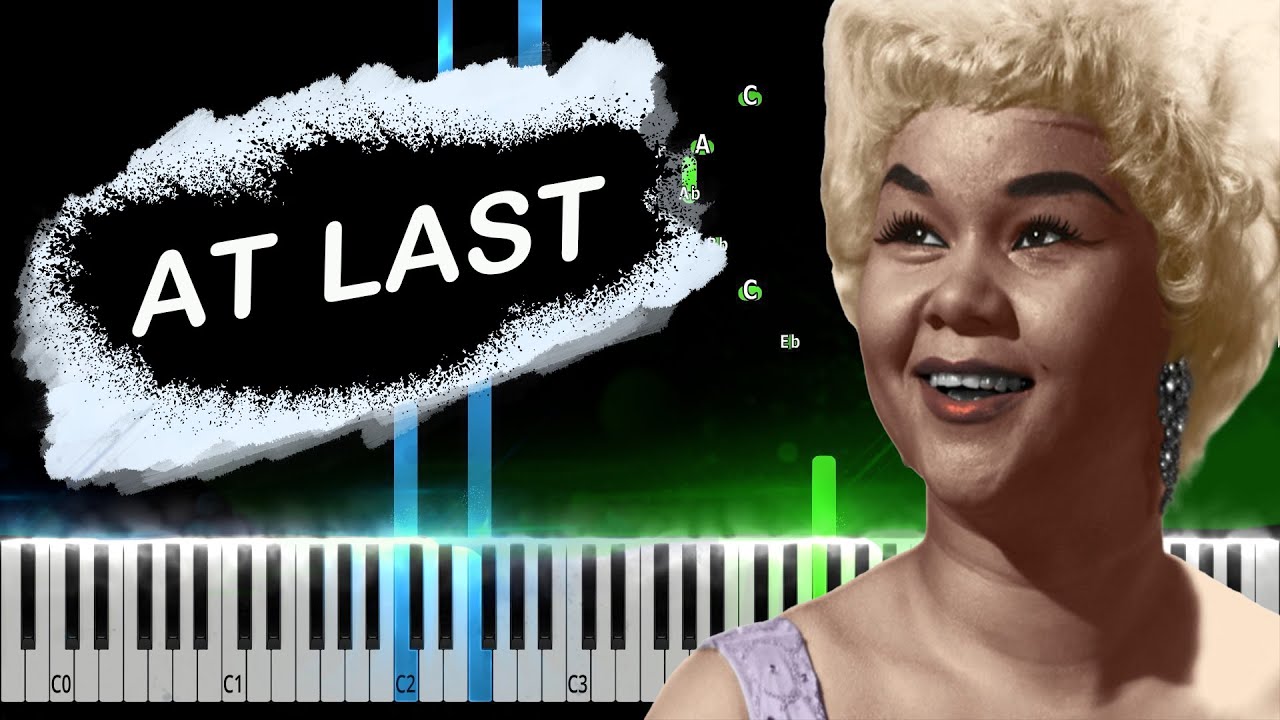 Etta James - At Last Piano Tutorial