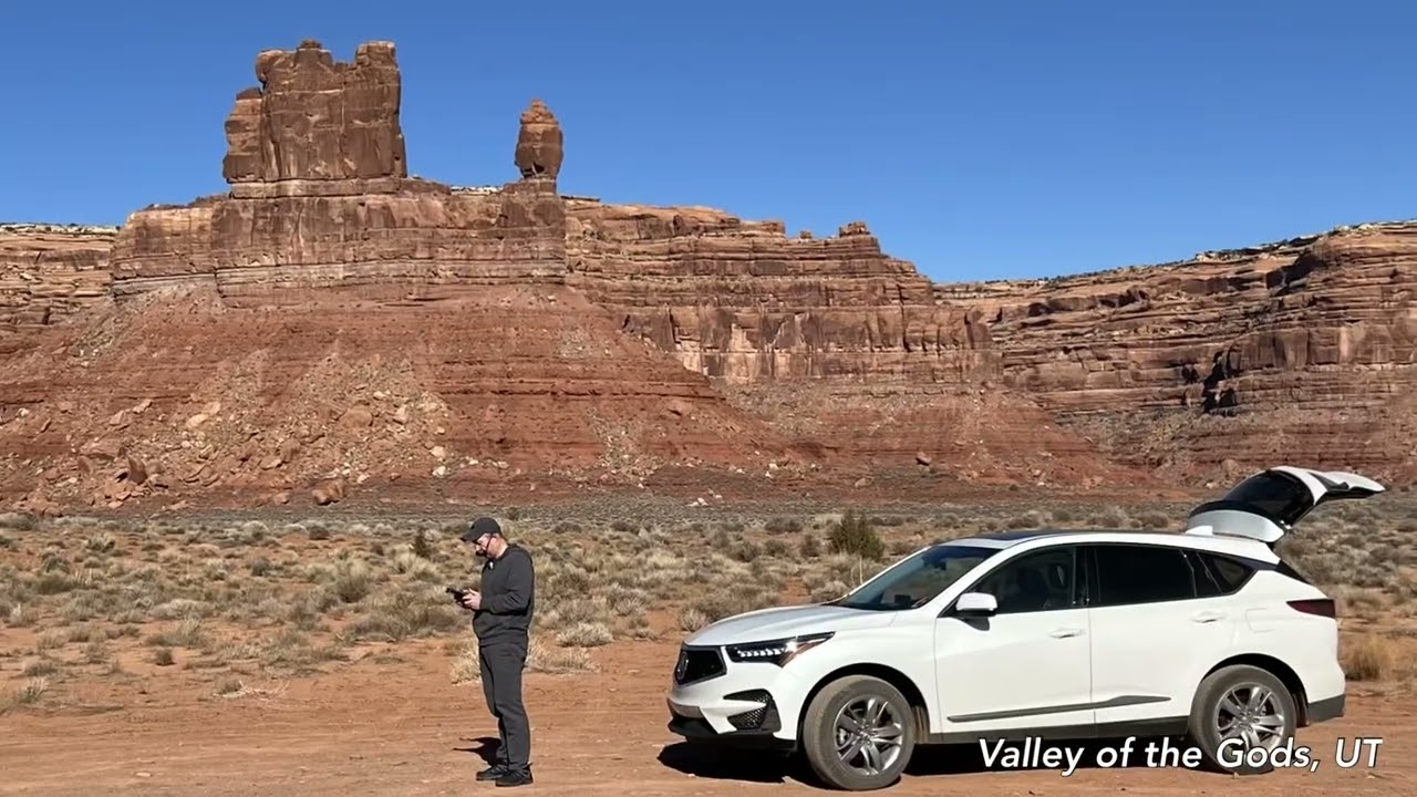 Aerial footage from southeast Utah