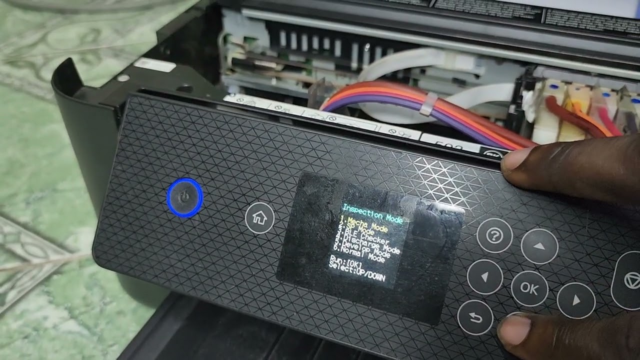 Epson ET 2850 Error Code SCM FT Mode CODE 2025 Printer Problem