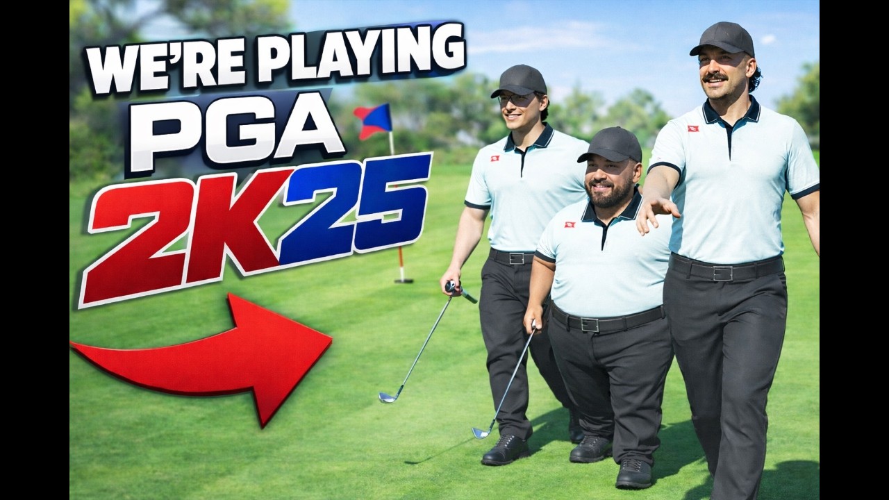 PGA 2k25 W/ the Homies