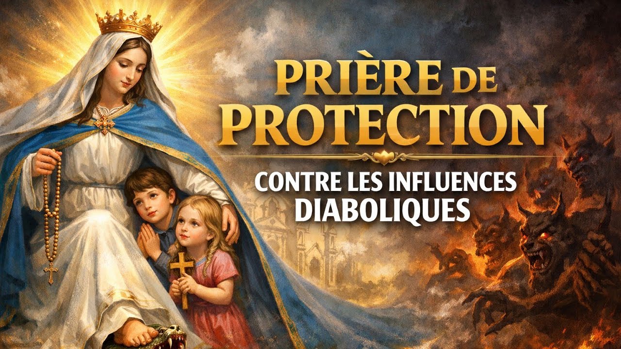 ✨️ PRIÈRE de PROTECTION contre les INFLUENCES DIABOLIQUES ✨️