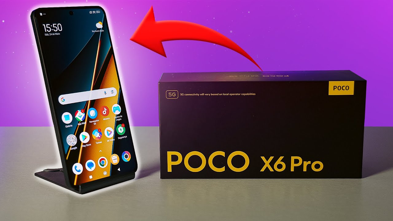 Xiaomi Poco X6 Pro em 2025 | Unboxing e Primeiras Impressões