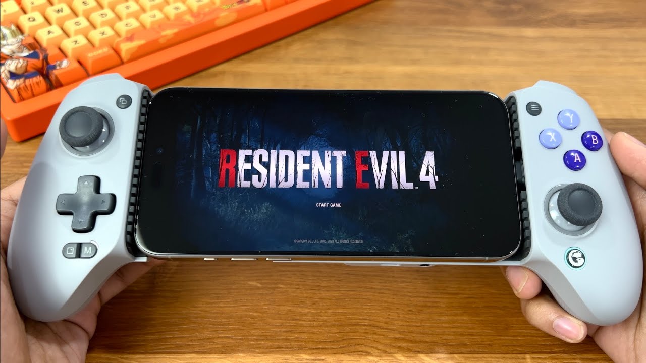 Resident Evil 4 on the iPhone 15 Pro Max - Setup / Controls / Graphic Settings