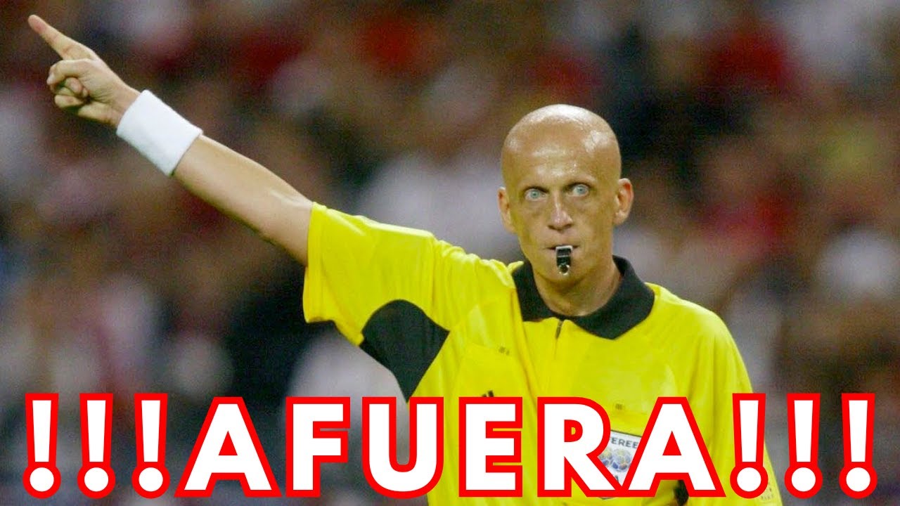 TOP 10 MEJORES Arbitros de la Historia del Futbol