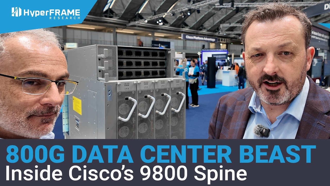 Cisco 9800 Modular Switch: High-Density 800G AI Spine Architecture Explained