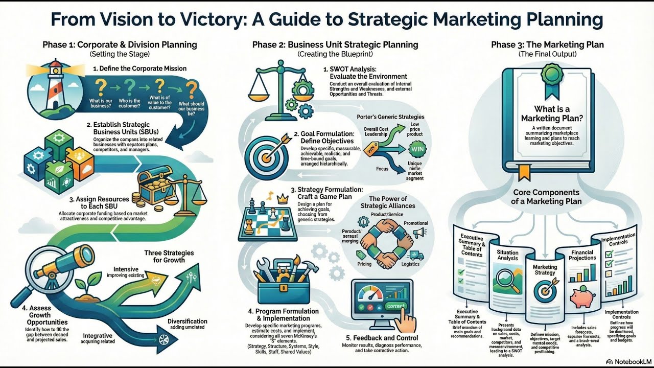 From Vision to Victory: Strategic Marketing Planning | EduVerse