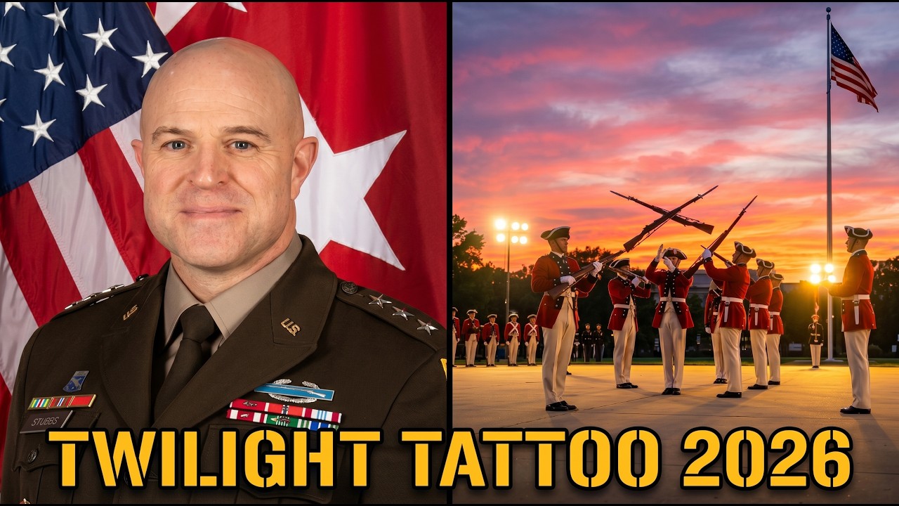 LIVE: 2026 U.S. Army Twilight Tattoo Hosted by LTG Jonathan M. Stubbs